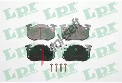LPR Sada brzdovch destiek LP 05P801, 05P801