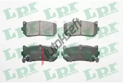 LPR Sada brzdových destiček LP 05P808, 05P808  LPR Sada brzdových destiček LP 05P808, 05P808
