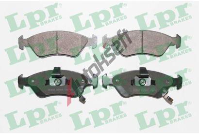 LPR Sada brzdovch destiek LP 05P810, 23450
