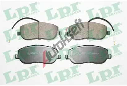 LPR Sada brzdovch destiek LP 05P831, 05P831