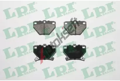 LPR Sada brzdovch destiek LP 05P836, 5SP836