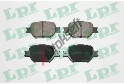 LPR Sada brzdovch destiek LP 05P837, 23526