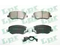 Sada brzdovch destiek LPR ‐ LP 05P842