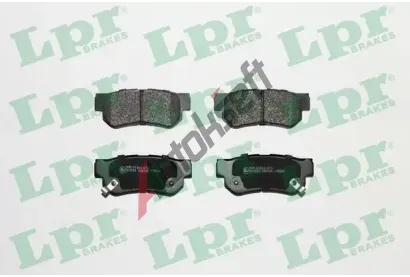 LPR Sada brzdovch destiek LP 05P848, 05P848