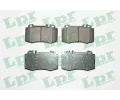 Sada brzdovch destiek LPR ‐ LP 05P849