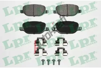 LPR Sada brzdovch destiek LP 05P855K, 05P855K