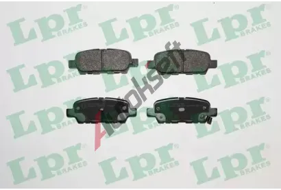 LPR Sada brzdovch destiek LP 05P857, 05P857