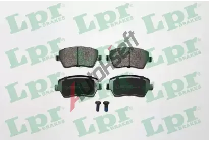 LPR Sada brzdovch destiek LP 05P867, 05P867