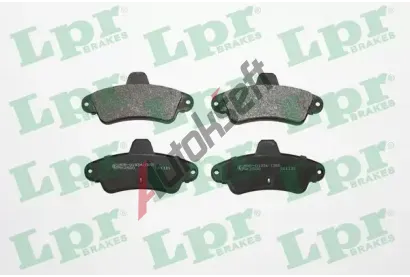 LPR Sada brzdovch destiek LP 05P870, 05P870