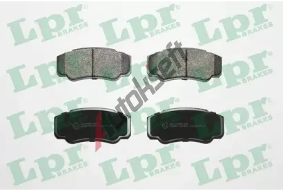 LPR Sada brzdovch destiek LP 05P885, 05P885