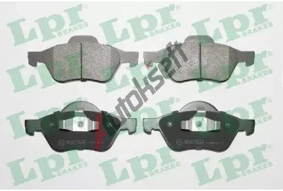 LPR Sada brzdových destiček LP 05P898, 05P898 LPR Sada brzdových destiček LP 05P898, 05P898
