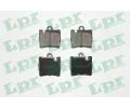 LPR Sada brzdovch destiek ‐ LP 05P900