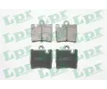 Sada brzdových destiček LPR ‐ LP 05P905  Sada brzdových destiček LPR ‐ LP 05P905