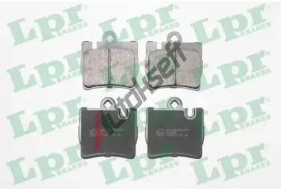 LPR Sada brzdovch destiek LP 05P905, 05P905