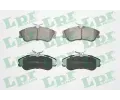 Sada brzdových destiček LPR ‐ LP 05P950 Sada brzdových destiček LPR ‐ LP 05P950