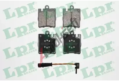 LPR Sada brzdovch destiek LP 05P957B, 05P957B