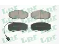 LPR Sada brzdovch destiek ‐ LP 05P966