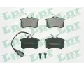 Sada brzdovch destiek LPR ‐ LP 05P980