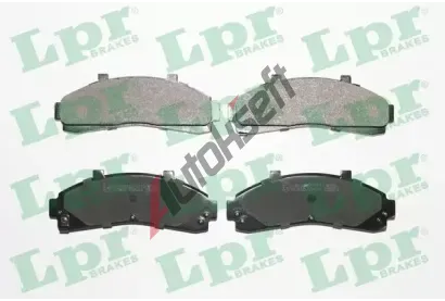 LPR Sada brzdovch destiek LP 05P989, 05P989