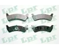 LPR Sada brzdovch destiek ‐ LP 05P990