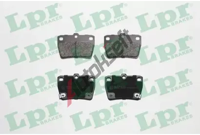 LPR Sada brzdových destiček LP 05P997, 23657  LPR Sada brzdových destiček LP 05P997, 23657