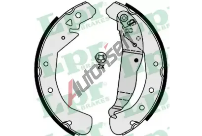 LPR Sada brzdových čelistí LP 08210, 08210 LPR Sada brzdových čelistí LP 08210, 08210