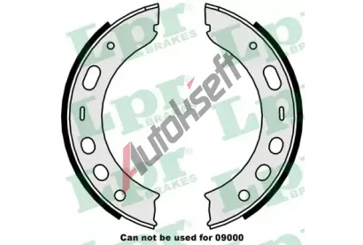 LPR Sada brzdov�ch �elist� parkovac� brzdy LP 09510, 09510