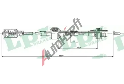 LPR Spojkov� lanko LP C0125C, C0125C