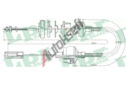 LPR Spojkov lanko LP C0164C, C0164C