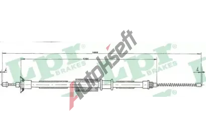 LPR Ta�n� lanko parkovac� brzdy LP C0200B, C0200B
