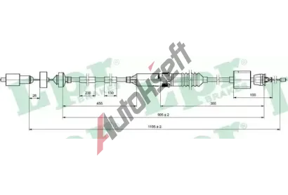 LPR Spojkov lanko LP C0200C, C0200C
