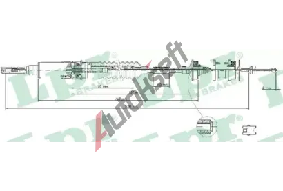 LPR Spojkov� lanko LP C0240C, C0240C