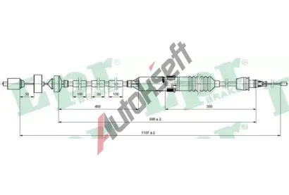 LPR Spojkov� lanko LP C0471C, C0471C