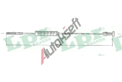 LPR Tan lanko parkovac brzdy LP C0869B, C0869B
