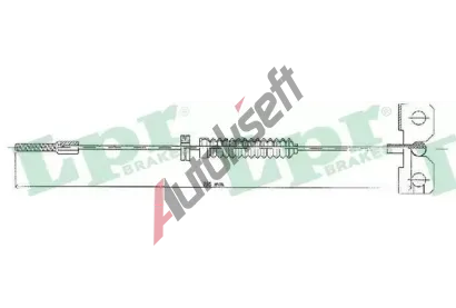 LPR Tažné lanko parkovací brzdy LP C1066B, C1066B LPR Tažné lanko parkovací brzdy LP C1066B, C1066B