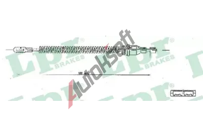 LPR Tan lanko parkovac brzdy LP C1350B, C1350B