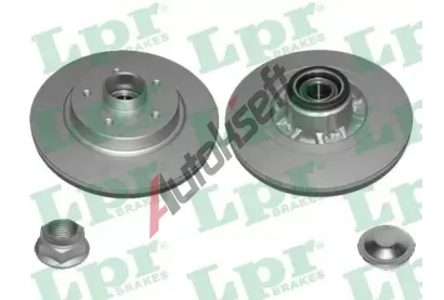LPR Brzdov kotou s loiskem - FULL COATED - 274 mm LP R1033PRCA, R1033PRCA