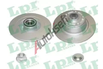 LPR Brzdov kotou s loiskem - FULL COATED - 290 mm LP R1082PRCA, R1082PRCA