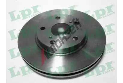 LPR Brzdový kotouč - 277 mm LP T2088V, T2088V  LPR Brzdový kotouč - 277 mm LP T2088V, T2088V