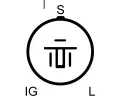 LUCAS Alterntor LU LRA00688, LRA00688