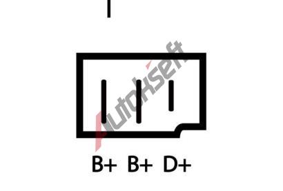 LUCAS Alterntor LU LRA00717, LRA00717