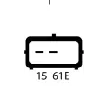 LUCAS Alterntor LU LRA02076, LRA02076