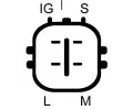 LUCAS Alterntor LU LRA02298, LRA02298