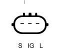Alterntor LUCAS ‐ LU LRA03171