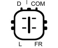 LUCAS Alterntor LU LRA03733, LRA03733
