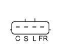 LUCAS ELECTRICAL Alterntor LUE LRA01939, LRA01939