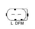 LUCAS ELECTRICAL Alterntor LUE LRA02073, LRA02073