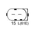 LUCAS ELECTRICAL Alterntor LUE LRA02167, LRA02167