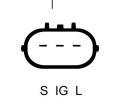 LUCAS ELECTRICAL Alterntor LUE LRA02710, LRA02710