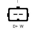 LUCAS ELECTRICAL Alterntor LUE LRA02735, LRA02735